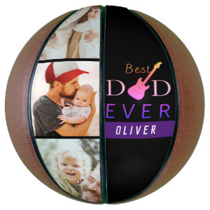 Ballon De Basket Cool Sports modernes meilleur papa Jamais Photo Co