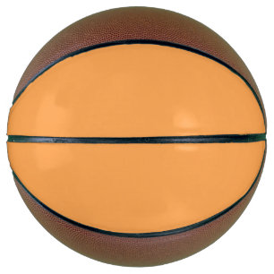 Ballon De Basket Couleur Uni Cantaloup   Classique   Élégant