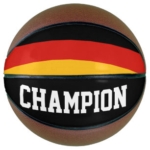 Ballon De Basket COULEURS DE DRAPEAU ALLEMANDE + vos idées