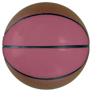 Ballon De Basket Coussin de jet élégant rose poussiéreux