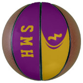 Ballon De Basket Créez votre propre basket-ball personnalisé (Vertical)