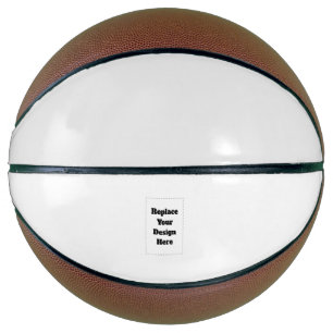 Ballon De Basket Créez votre propre blanc