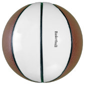 Ballon De Basket Créez Votre Propre Format Réel (Vertical)