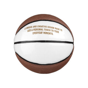 Ballon De Basket Créez Votre Propre Mini Basket-ball Personnalisé