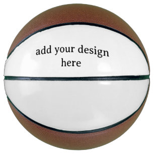 Ballon De Basket Créez Votre Propre Simple Personnalisé Grande Tail