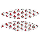 Ballon De Basket Croissant mécanique avec roses rouges (Panneaux)