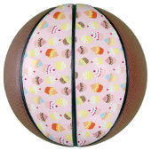 Ballon De Basket Cupcake Party Basket (Vertical)