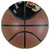 Ballon De Basket Custom Player's Name Number Team 2 Photo (Droite)