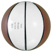 Ballon De Basket Customizable Your Design or Text Here Personalized (Vertical)