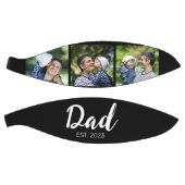 Ballon De Basket Dad Established Modern Script Black 3 Photo (Panneaux)