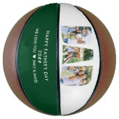 Ballon De Basket DAD Lettre découpée photo Collage texte personnali (Vertical)