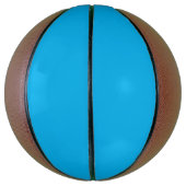 Ballon De Basket Denim Blue,Bleu de Fontaine,Méduse, (Vertical)