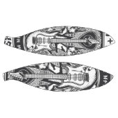 Ballon De Basket Design Guitar Rock (Panneaux)