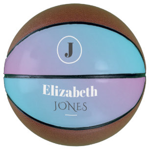Ballon De Basket Design minimaliste aux couleurs pastel
