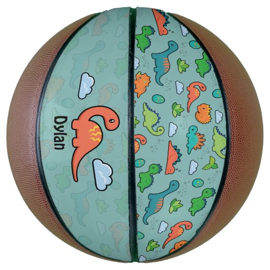 Ballon De Basket Dinosaure Fun (Vertical)