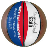 Ballon De Basket Diplôme universitaire (Vertical)