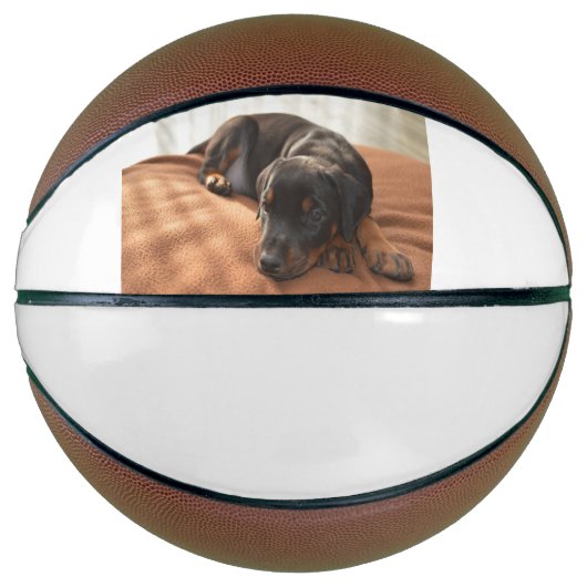 Ballon De Basket doberman-pinscher-chiot (Devant)