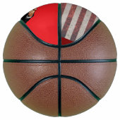 Ballon De Basket DONALD TRUMP Basketball PATRIOTIQUE (Droite)