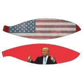 Ballon De Basket DONALD TRUMP Basketball PATRIOTIQUE (Panneaux)