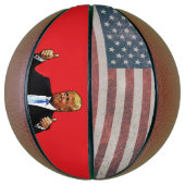 Ballon De Basket DONALD TRUMP Basketball PATRIOTIQUE (Vertical)