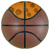 Ballon De Basket Doodles d'Halloween boho mandala citrouilles Autom (Droite)