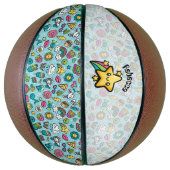 Ballon De Basket Doodles totalement mignons (Vertical)