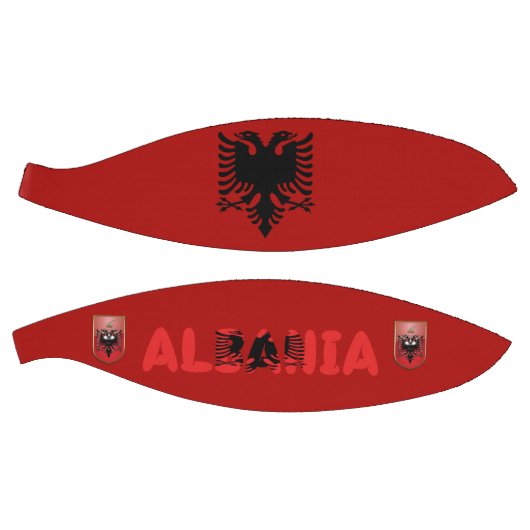 Ballon De Basket Drapeau albanais (Panneaux)