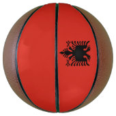 Ballon De Basket Drapeau albanais (Vertical)