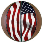 Ballon De Basket Drapeau américain (Vertical)