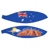Ballon De Basket Drapeau australien (Panneaux)
