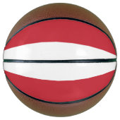 Ballon De Basket Drapeau autrichien (Devant)