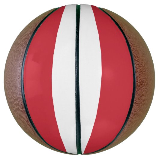Ballon De Basket Drapeau autrichien (Vertical)