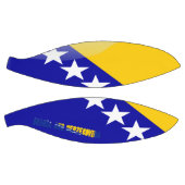 Ballon De Basket Drapeau bosnien (Panneaux)