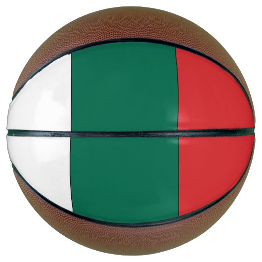 Ballon De Basket Drapeau Bulgarie (Devant)
