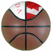 Ballon De Basket Drapeau canadien (Droite)