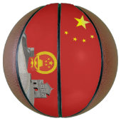 Ballon De Basket Drapeau chinois (Vertical)