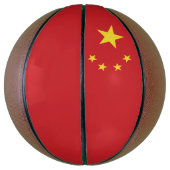 Ballon De Basket Drapeau chinois (Vertical)
