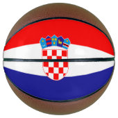 Ballon De Basket Drapeau croate (Devant)