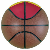 Ballon De Basket drapeau d'Andorre (Droite)