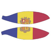 Ballon De Basket drapeau d'Andorre (Panneaux)