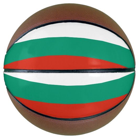 Ballon De Basket Drapeau de Bulgarie (Devant)