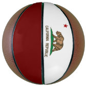 Ballon De Basket Drapeau de Californie (Vertical)