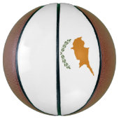 Ballon De Basket Drapeau de Chypre (Vertical)