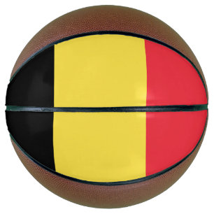 Ballon De Basket Drapeau de la Belgique