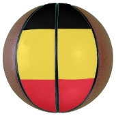 Ballon De Basket Drapeau de la Belgique (Vertical)