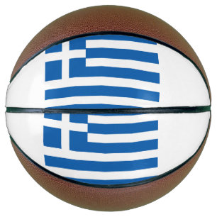 Ballon De Basket Drapeau de la Grèce