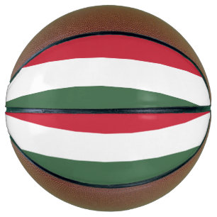 Ballon De Basket Drapeau de la Hongrie