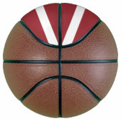 Ballon De Basket Drapeau de la Lettonie (Droite)
