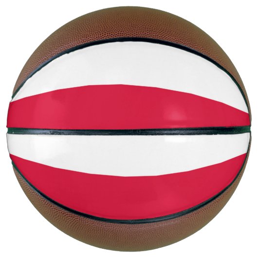 Ballon De Basket Drapeau de la Pologne (Devant)