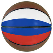 Ballon De Basket Drapeau de la Russie (Devant)